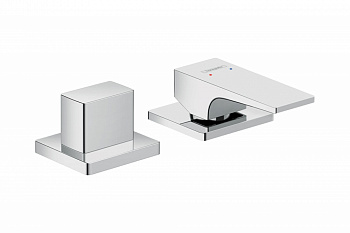 HANSGROHE Metropol Смеситель на край ванны, на 2 отв., БЕЗ излива, БЕЗ душа, хром арт. 38820