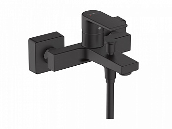 HANSGROHE Vernis Shape Смеситель для ванны, однорычажный, матовый черный арт. 38822