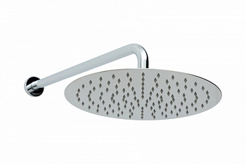ALLEN BRAU PRIORITY Верхний душ Ø300 мм с кронштейном из стены, хром арт. 38949