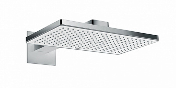 HANSGROHE Rainmaker Select Верхний душ 460 1jet EcoSmart 9 л/мин с держателем, белый/хром арт. 39009