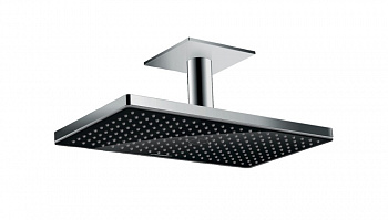 HANSGROHE Rainmaker Select Верхний душ 460 1jet с потолочным держателем, черный/хром арт. 39012