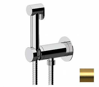REMER SHUT-OFF Гигиенический душ с прогрессивным смесителем, BG brushed gold арт. 39062