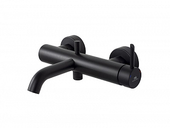 NOKEN ROUND Смеситель для ванны/душа без ручного душа, 1/2”, черный арт. 39256