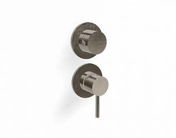 TREEMME X-CHANGE Внешние части смесителя для душа на 2 выхода с переключателем, NF Brushed nickel арт. 39494