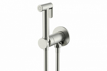 NEMO ROUND Гигиенический душ с прогрессивным картриджем, BRUSH NICKEL арт. 39628