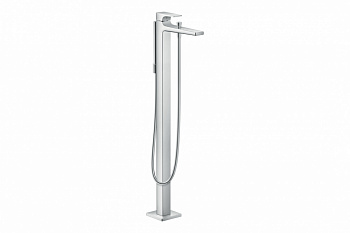 HANSGROHE METROPOL Смеситель для ванны, однорычажный, напольный, хром арт. 39739