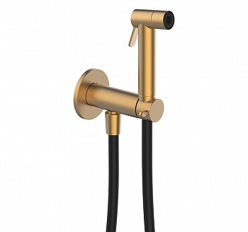 GRB INTIMIXER Гигиенический душ с прогрессивным смесителем, ручная лейка, Copper/Black PVC арт. 39813