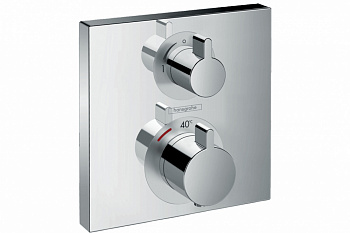 HANSGROHE Ecostat Squarel Термостат для душа для 1 потребителя, хром арт. 39861