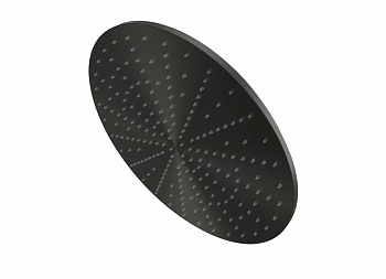QUADRO DESIGN Верхний душ д.300 мм, AISI304 PVD: Black gold арт. 40021