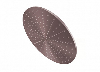 QUADRO DESIGN Верхний душ Ø300 мм, AISI304 OR PVD: Pink gold арт. 40027