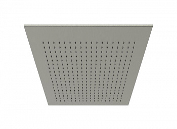 NOKEN SQUARE Верхний душ 30х30 см, с шаровым соединением, браш. титан арт. 40049