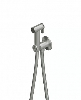 QUADRO DESIGN Гигиенический душ без смесителя, AISI316L Brushed Stainless Steel арт. 40092