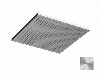 ALMAR Душ потолочный, 300х300 мм (без держателя) с функцией Velvet Rain, Stainless Steel Mirror арт. 40158