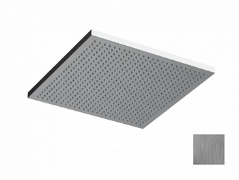 ALMAR Душ потолочный, 300х300 мм (без держателя) с функцией Velvet Rain, Stainless Steel Brushed арт. 40159
