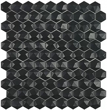 VIDREPUR NORDIC BLACK MT HEXAGON (3.5Х3.5) 31.7х30.7 арт. 41160