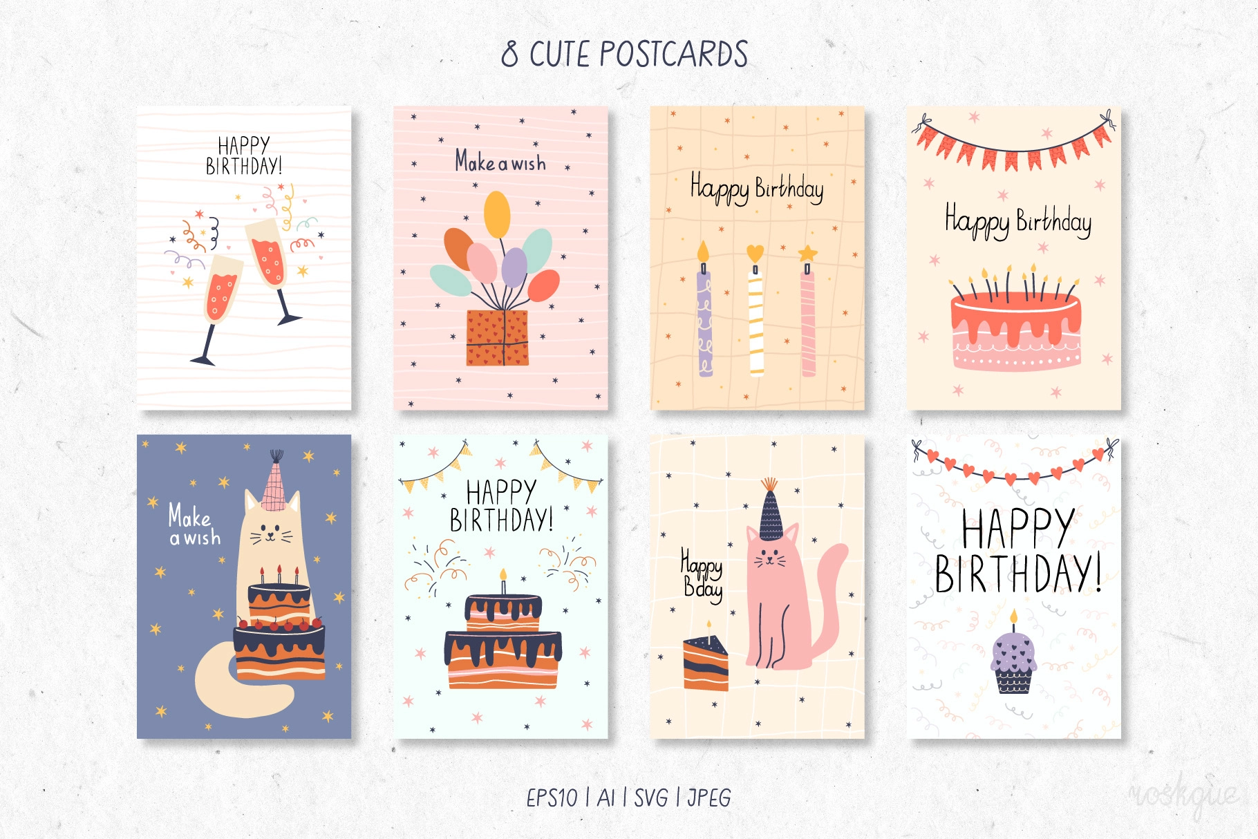 Нежная и Сладкая коллекция ко Дню рождения - скриншот 3