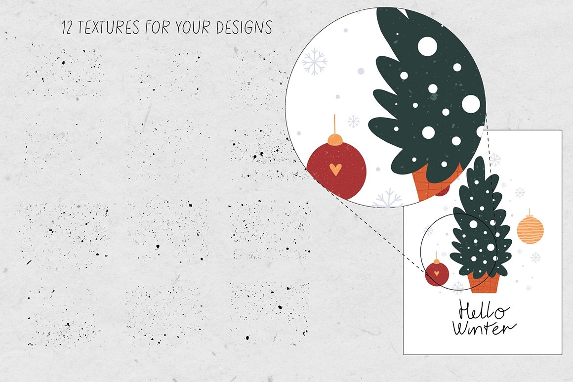 Новогодняя коллекция графики и иллюстраций - скриншот 4