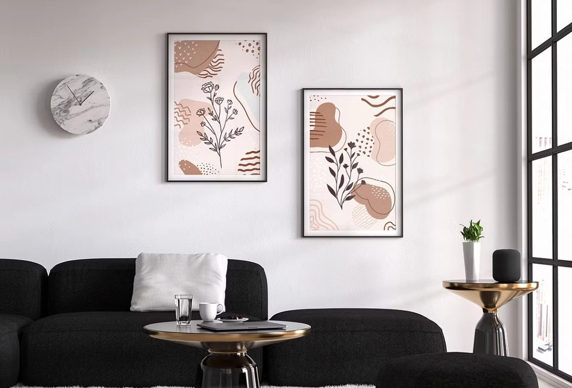 Большая абстрактная коллекция с цветочными элементами - скриншот 6