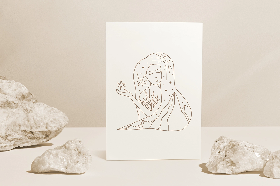 Лайн Арт Коллекция | Мистическая природа - скриншот 6