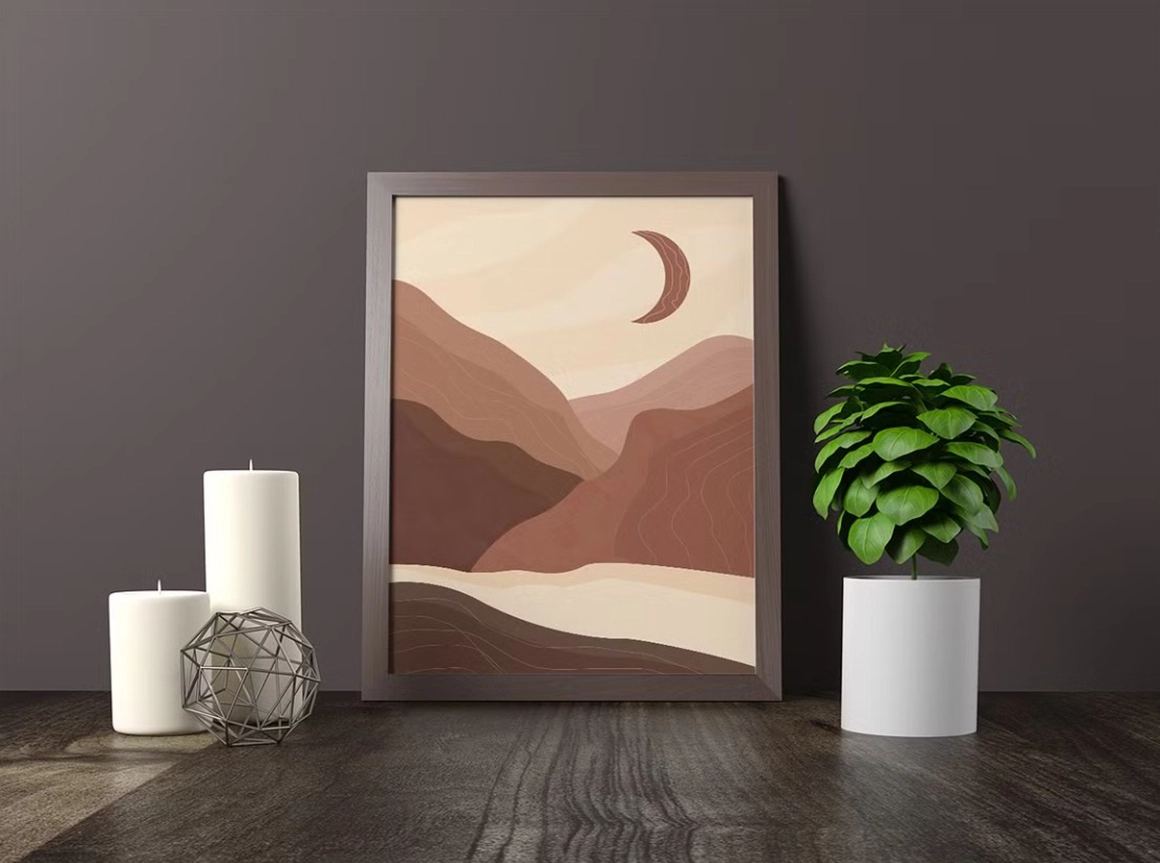 Абстрактные бохо пейзажи - скриншот 1