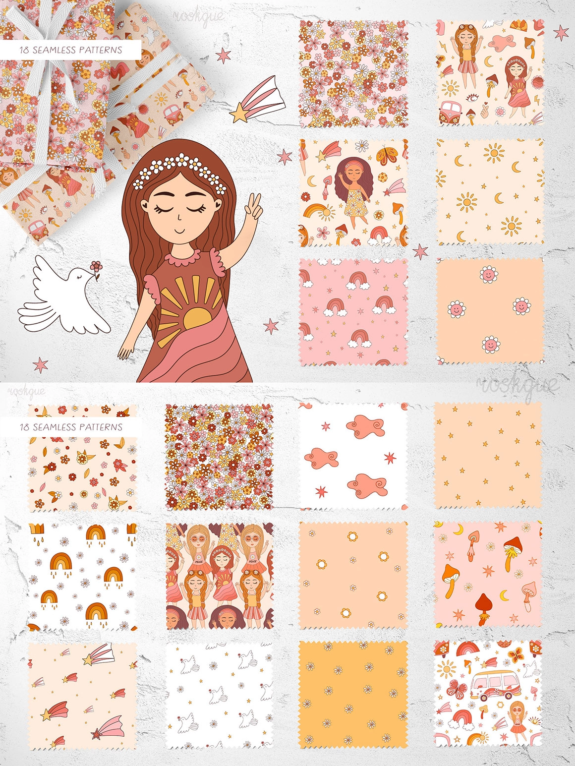 Ретро коллекция в пастельных тонах - скриншот 5