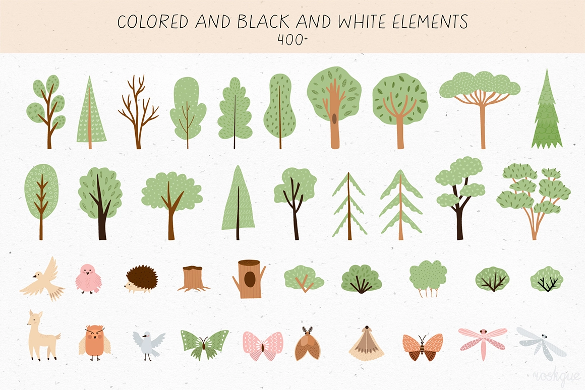 Милая лесная коллекция - скриншот 1