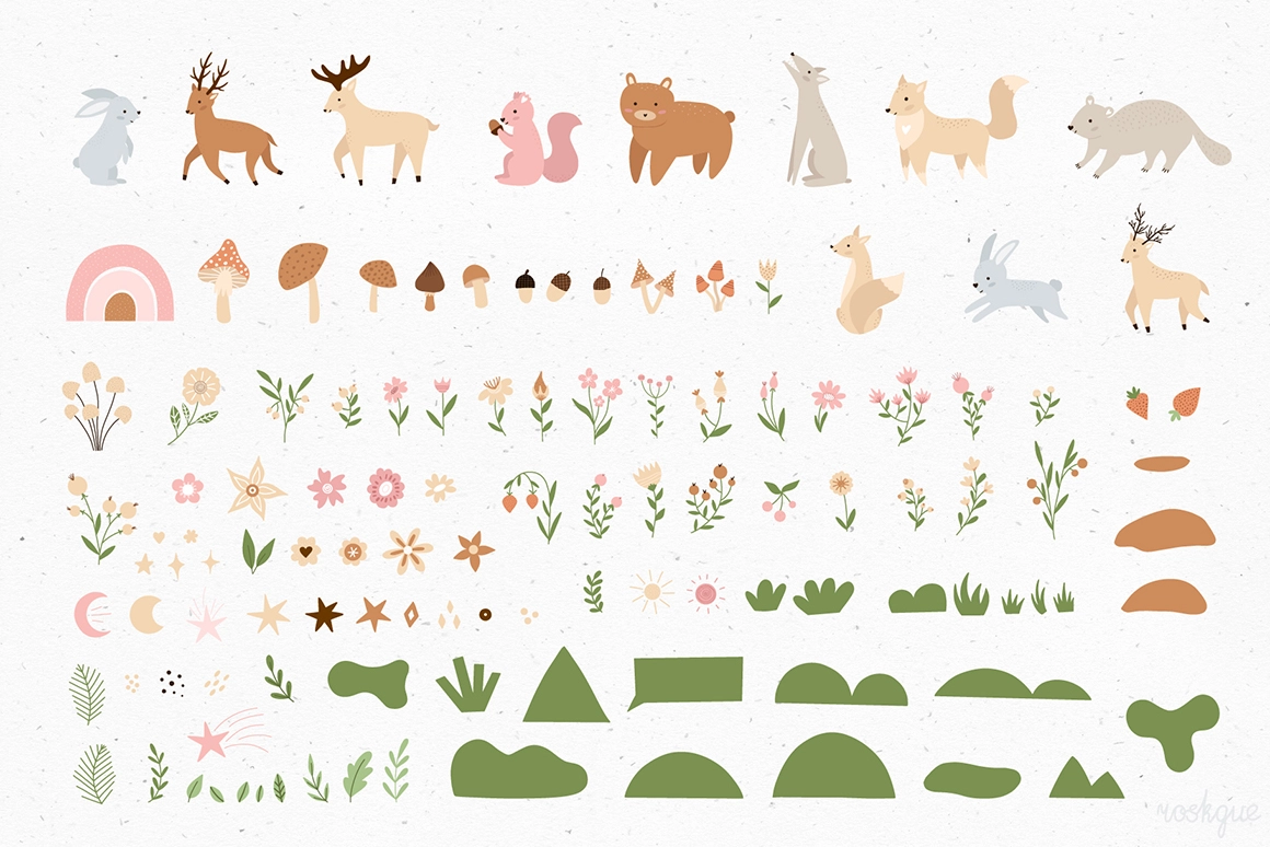 Милая лесная коллекция - скриншот 2