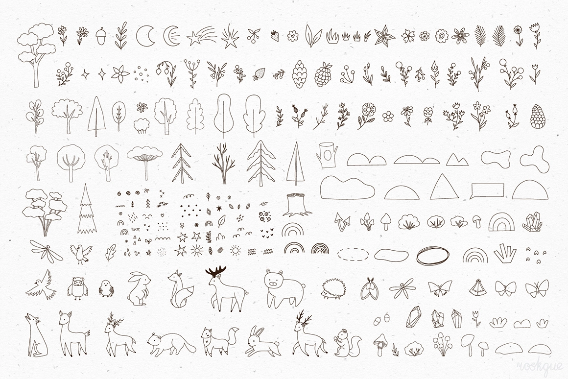 Милая лесная коллекция - скриншот 3