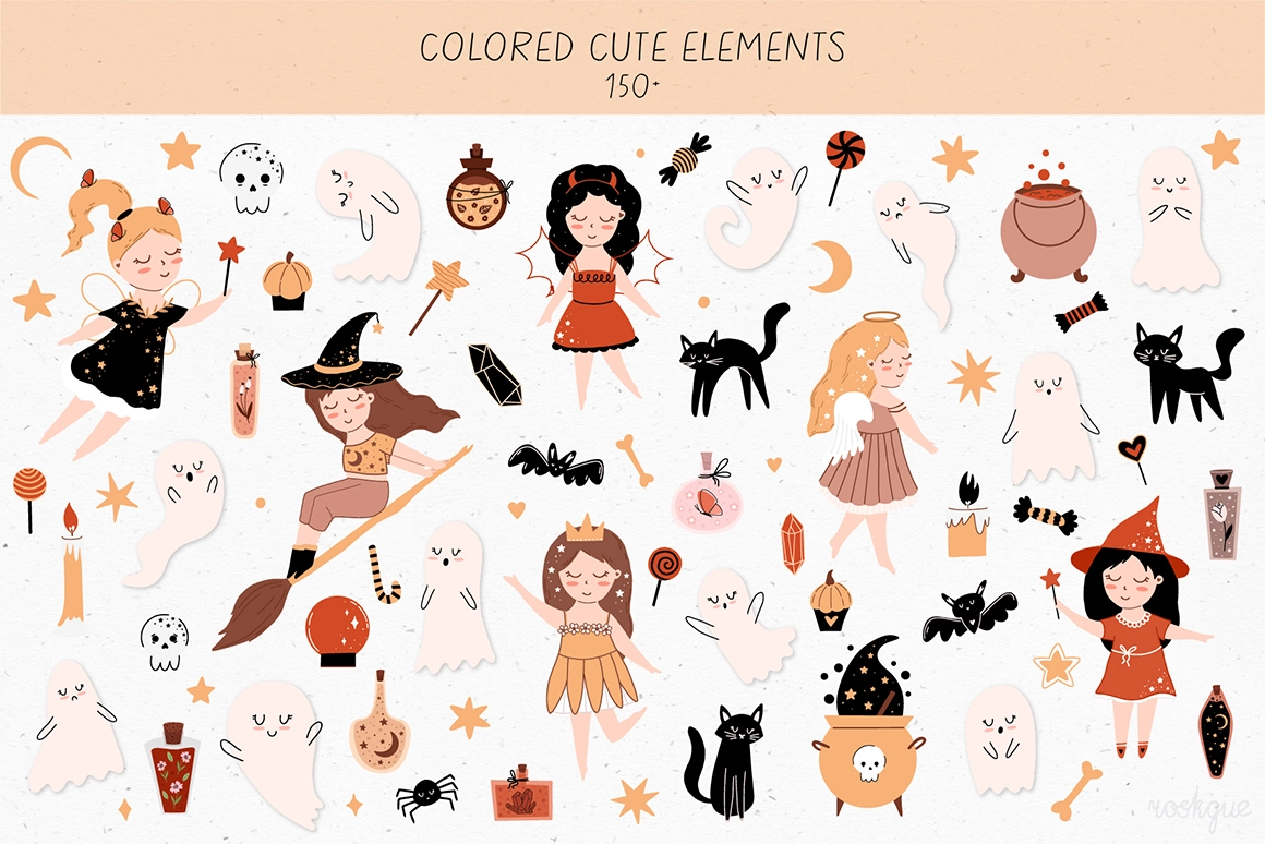 Милый магический Хеллоуин - скриншот 1