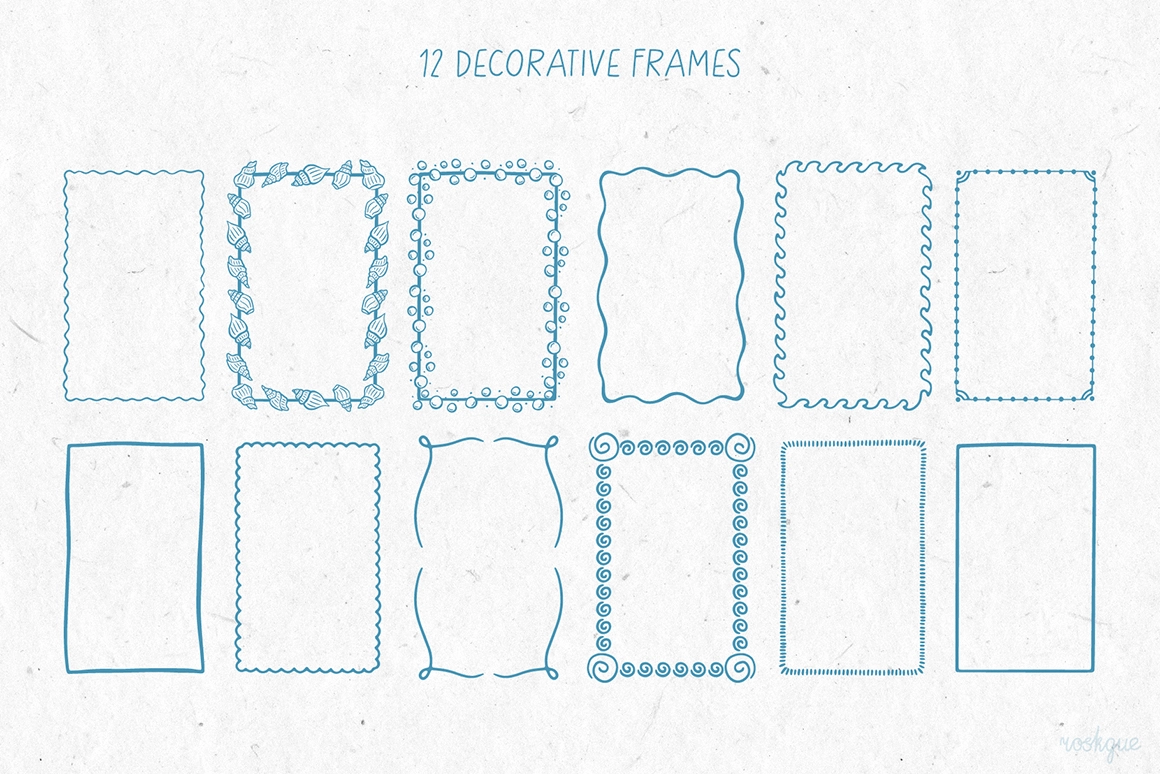 Минималистичные морские дудлы - скриншот 4
