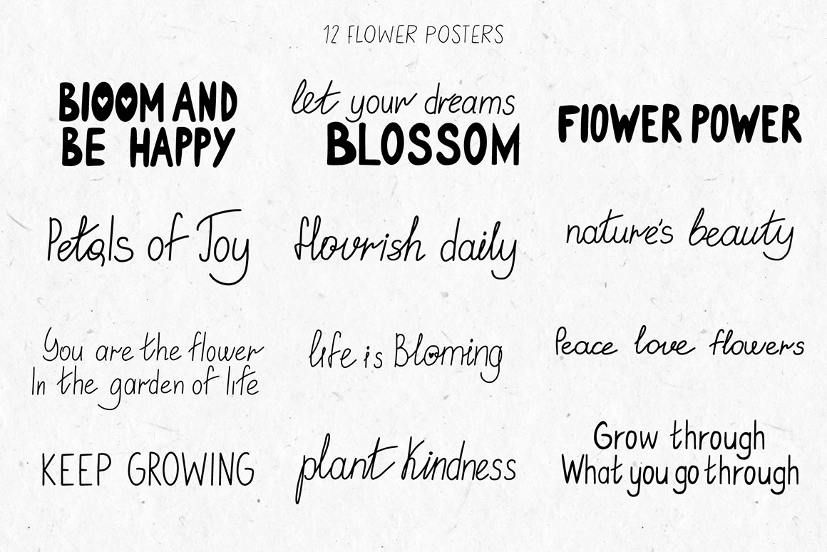Modern Bloom | Цветочные постеры 1 - скриншот 7