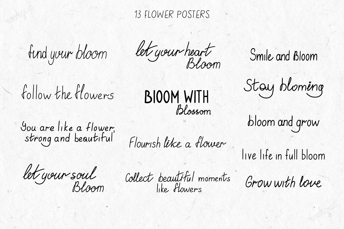 Modern Bloom | Цветочные постеры 2 - скриншот 7