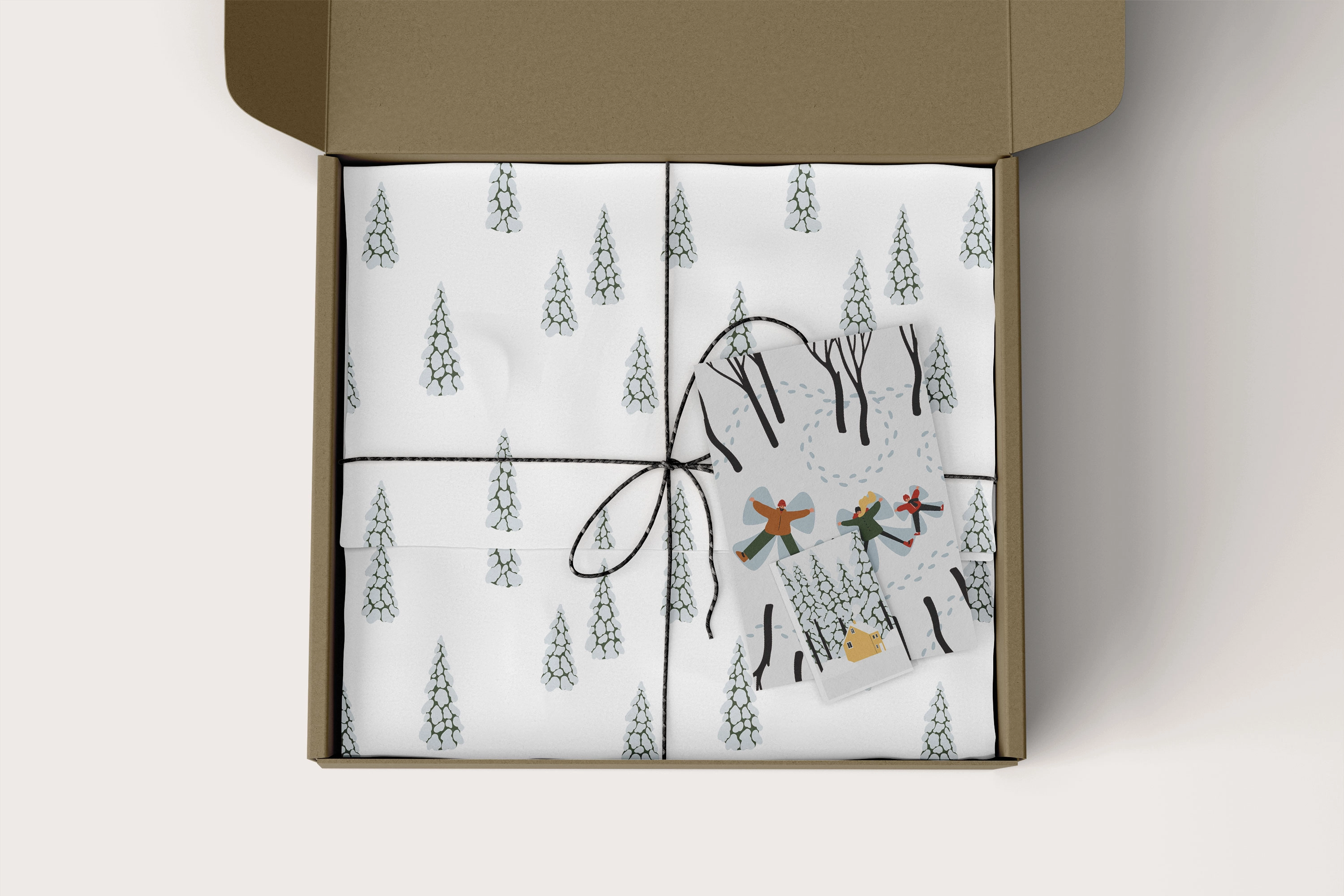 Коллекция бесшовных паттернов с зимними видами спорта и активным отдыхом на снегу - скриншот 3