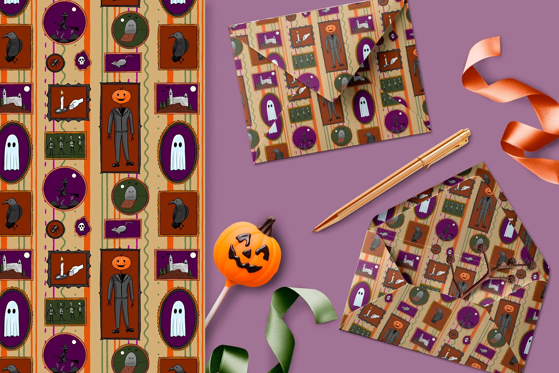 Галлерея Хэллоуина | Бешовный паттерн (+бонус) - скриншот 3