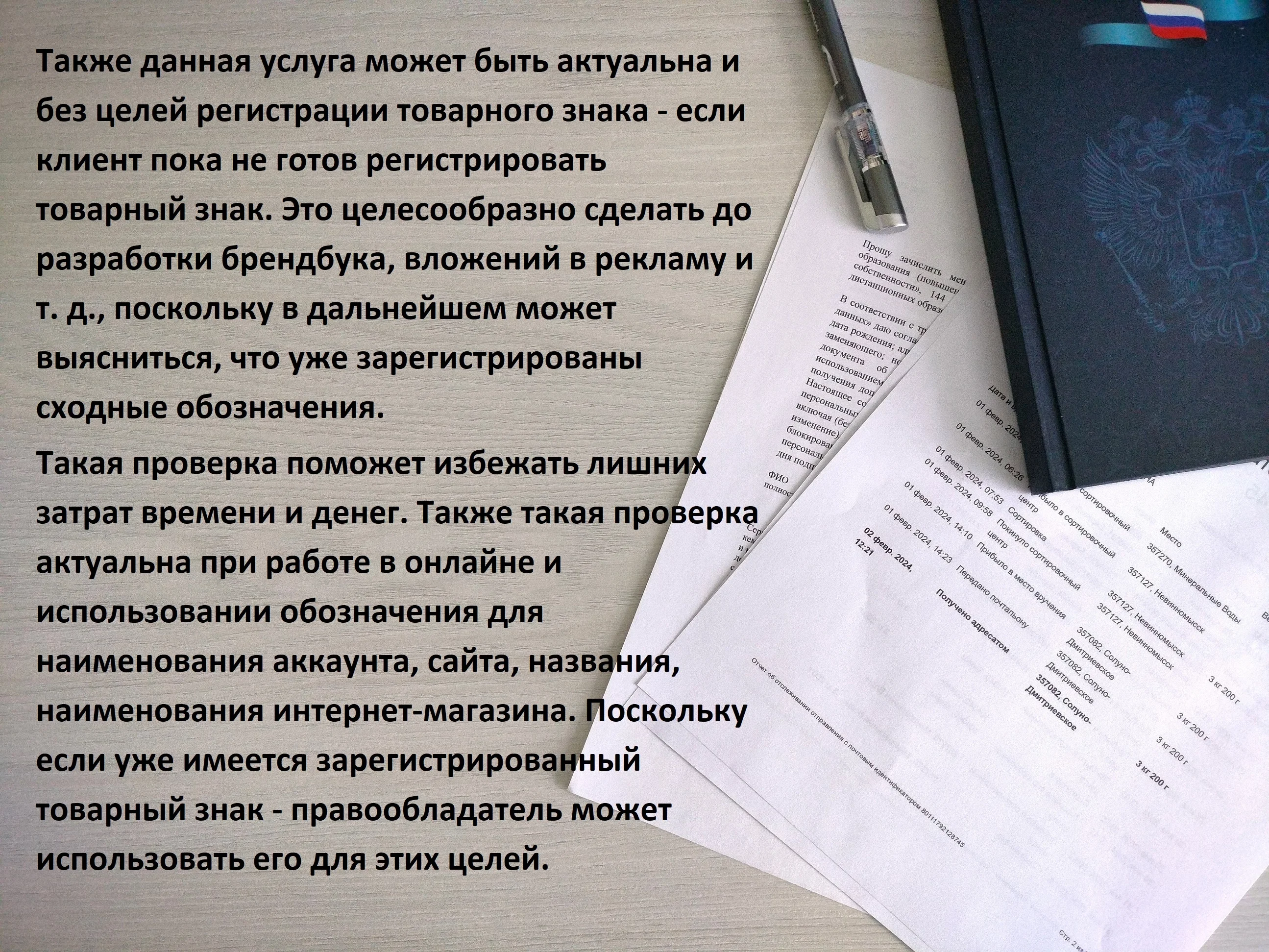 Регистрация товарного знака - Информационно-патентный поиск - скриншот 3