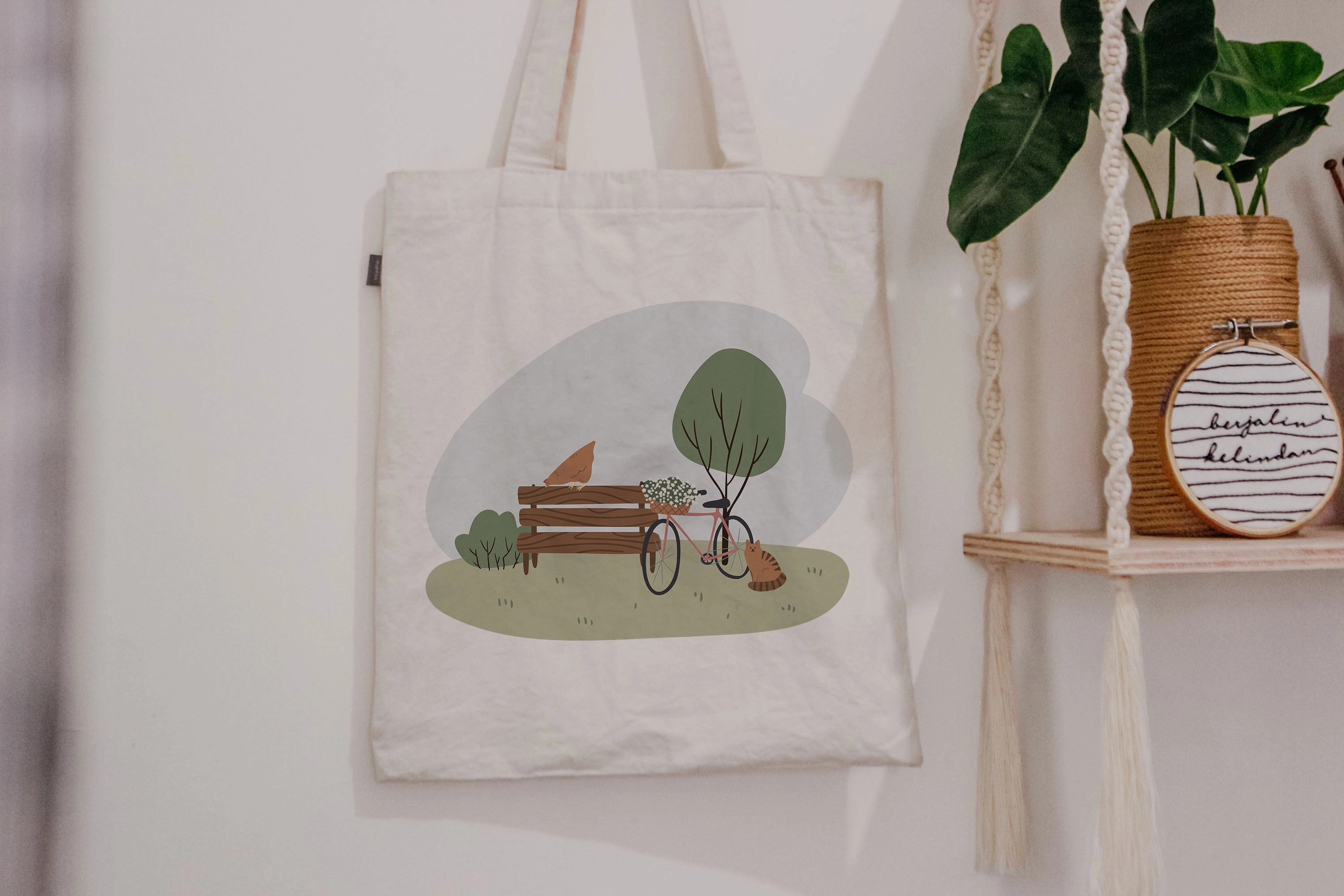 Набор иллюстраций с фермерами, животными и загородными сценами - скриншот 2