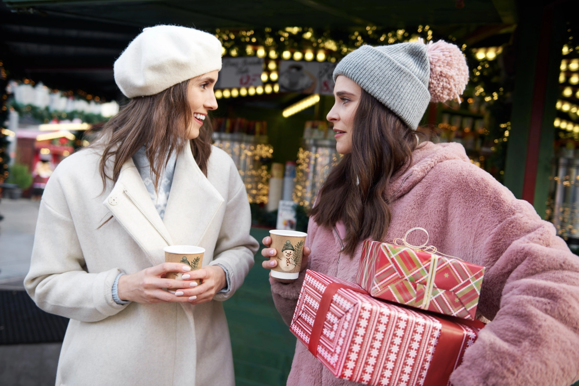 Новогодние и рождественские композиции, рамки, бордюры, элементы - скриншот 8