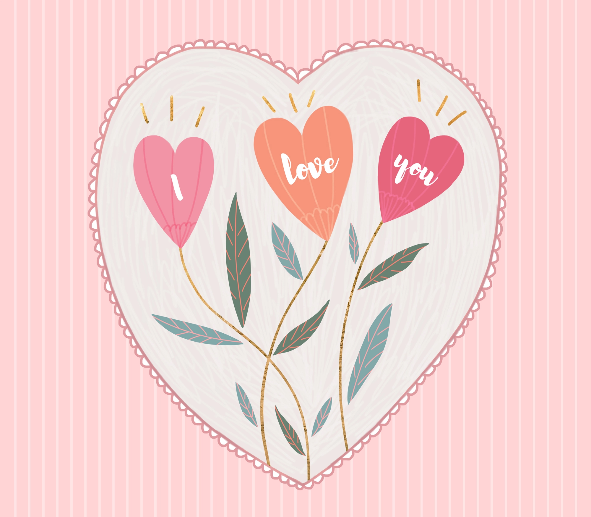 Коллекция иллюстраций ко Дню влюблённых - скриншот 8