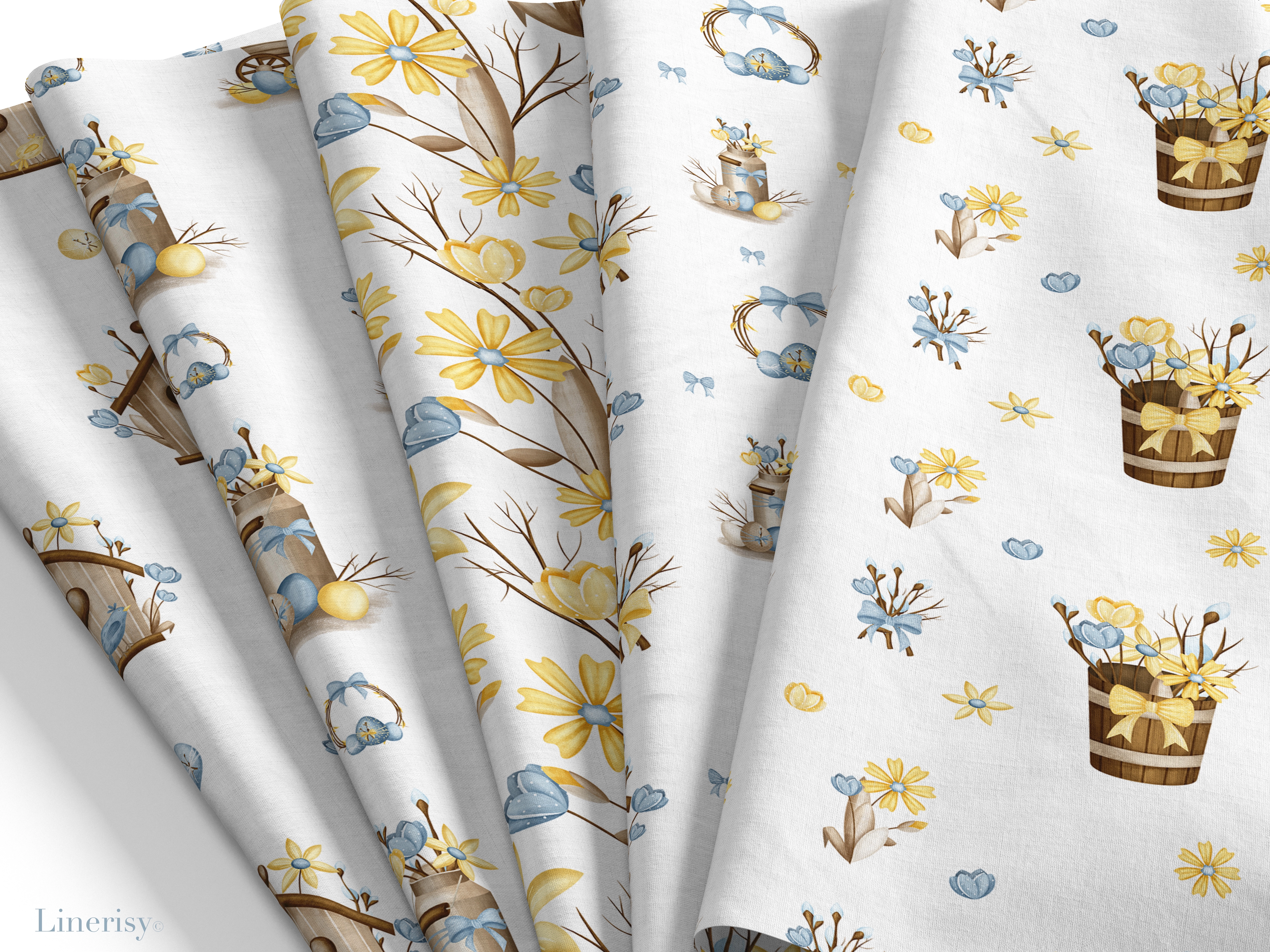 Коллекция «Светлая Пасха» — графические иллюстрации, композиции, постеры, фреймы, рамки и бесшовные паттерны - скриншот 8