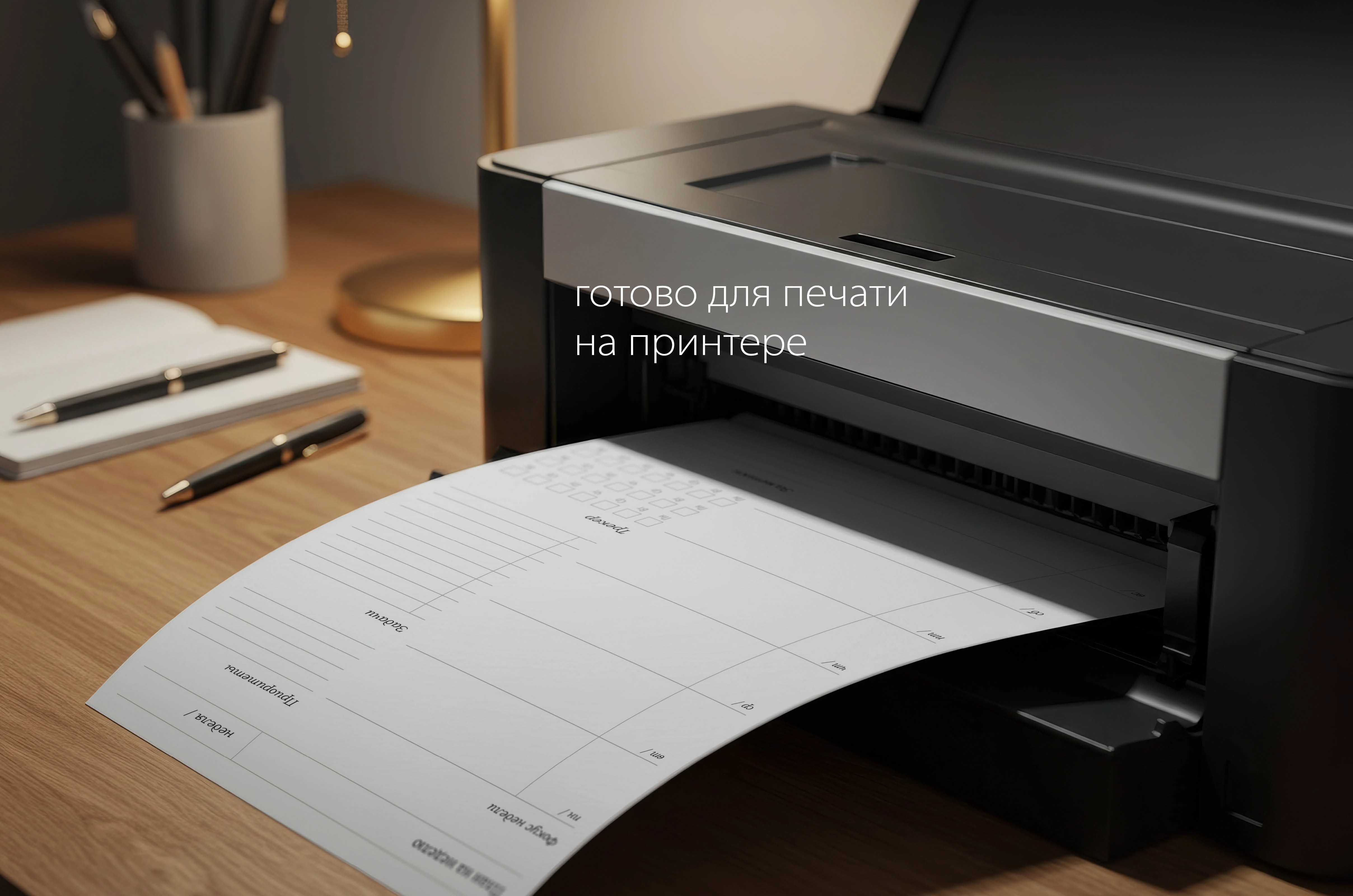 Минималистичный планер для печати - скриншот 3