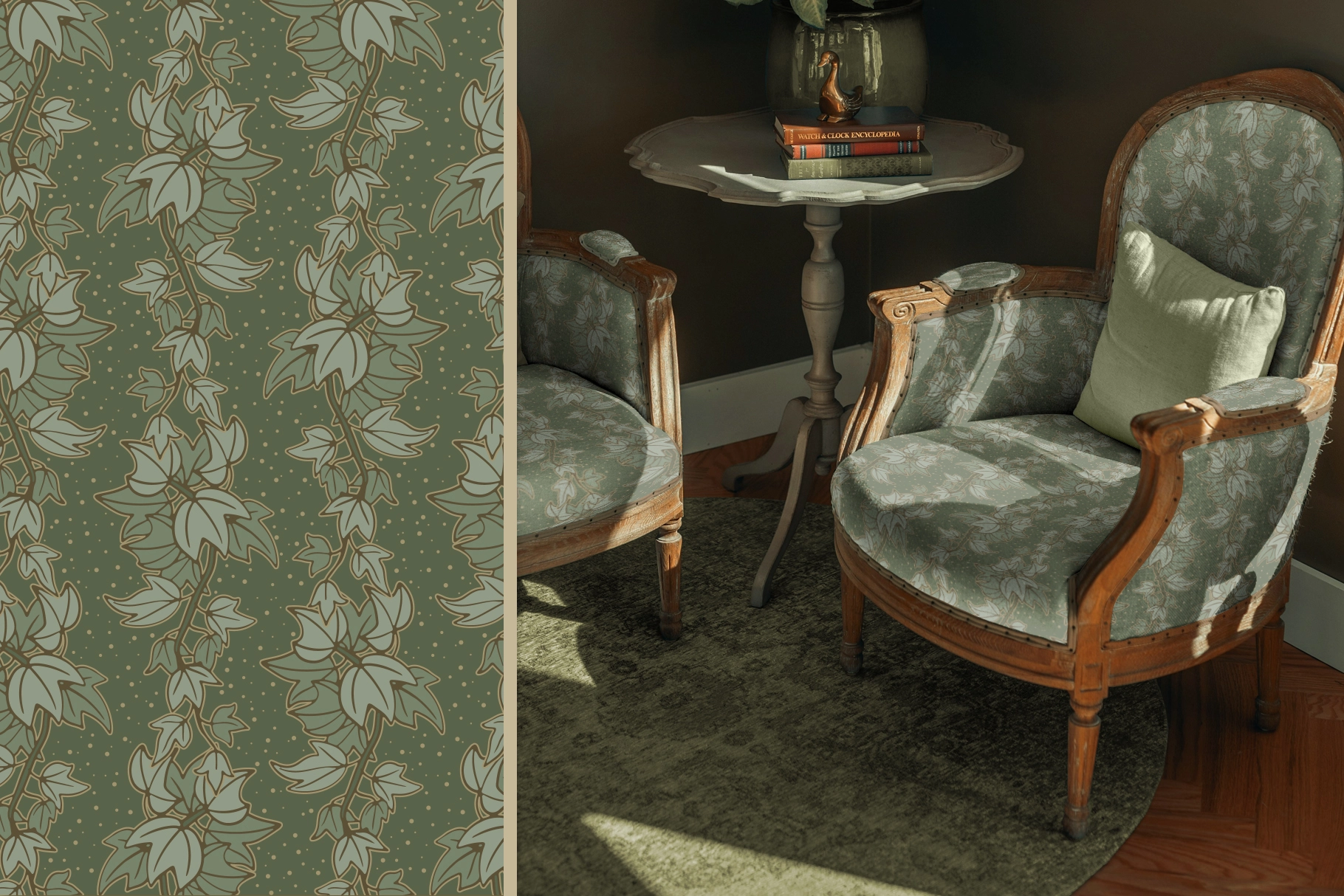 Векторный клипарт "Магия ночного сада" - скриншот 9