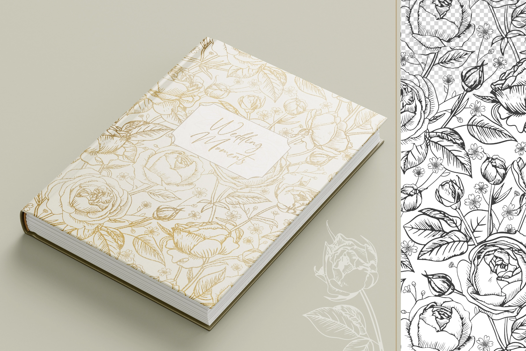 Векторный клипарт "Магия ночного сада" - скриншот 12