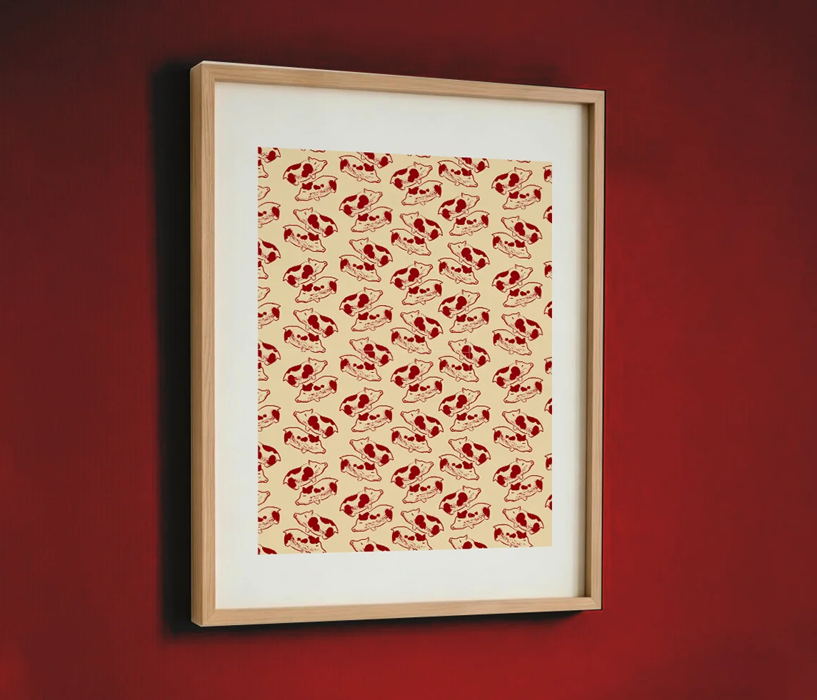 Свинки: Бесшовный паттерн с авторской графикой - скриншот 5