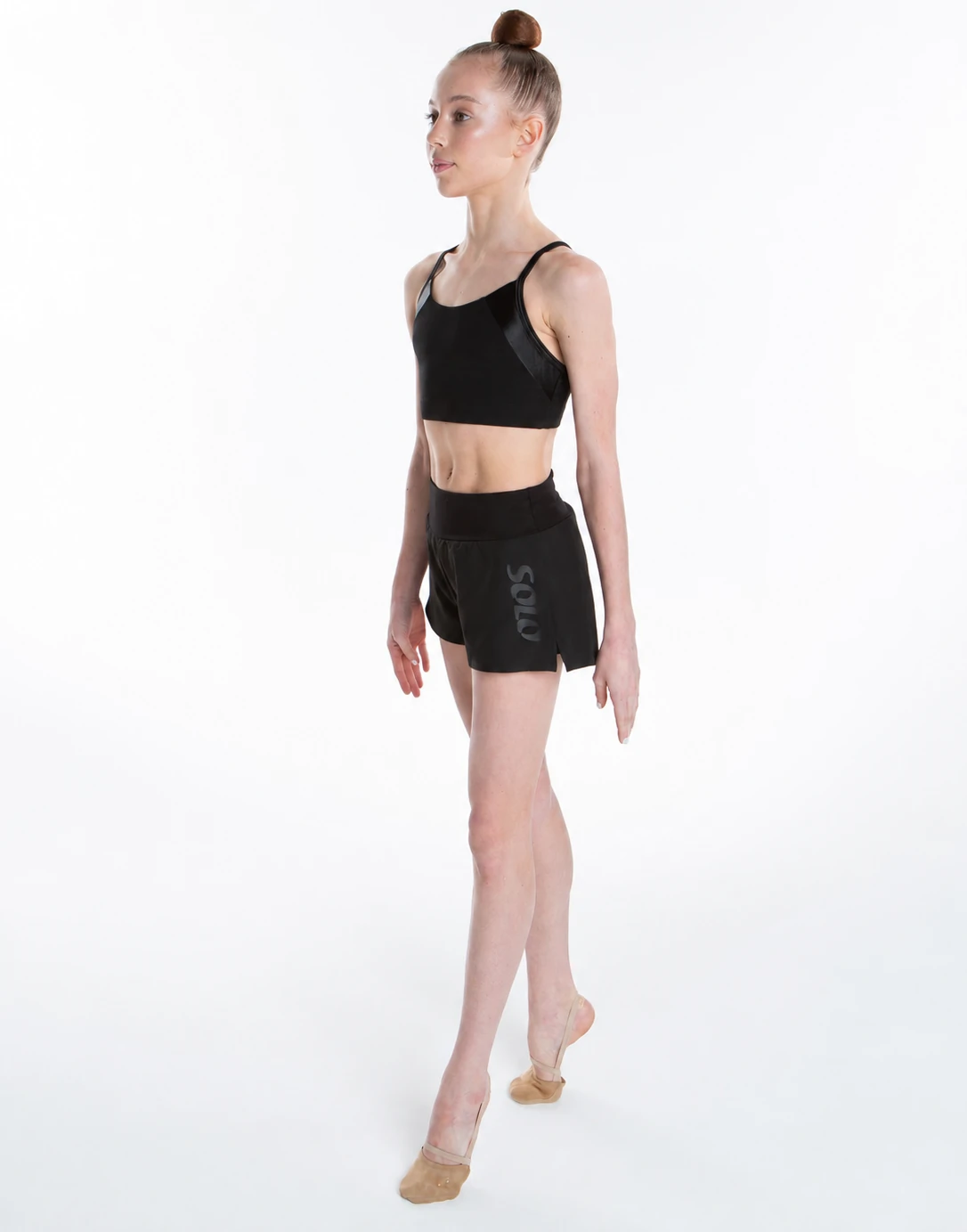 Двойные шорты Solo RG772 Total Black