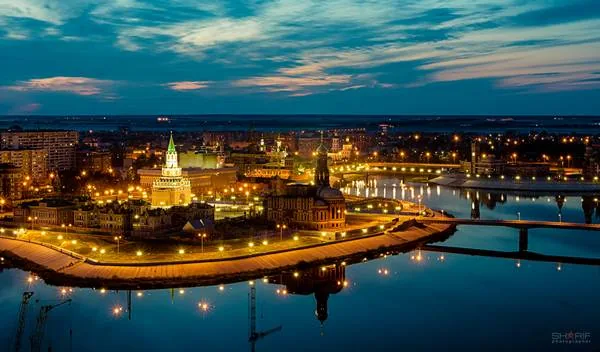 Ночные огни любимого города