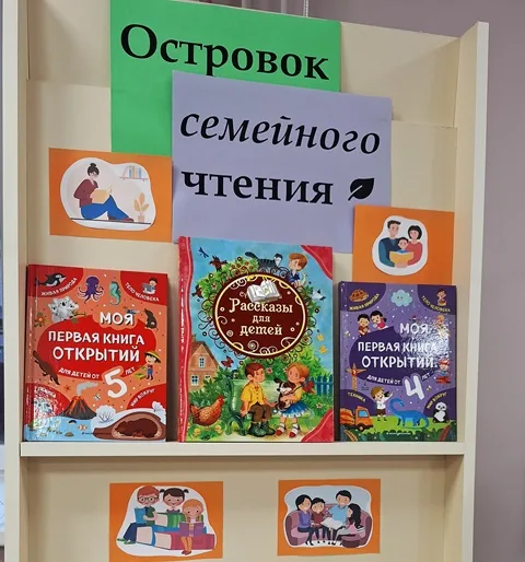 Тематическая выставка «Островок семейного чтения»