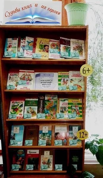 Книжная выставка-познание «Судьбы книг и их героев»