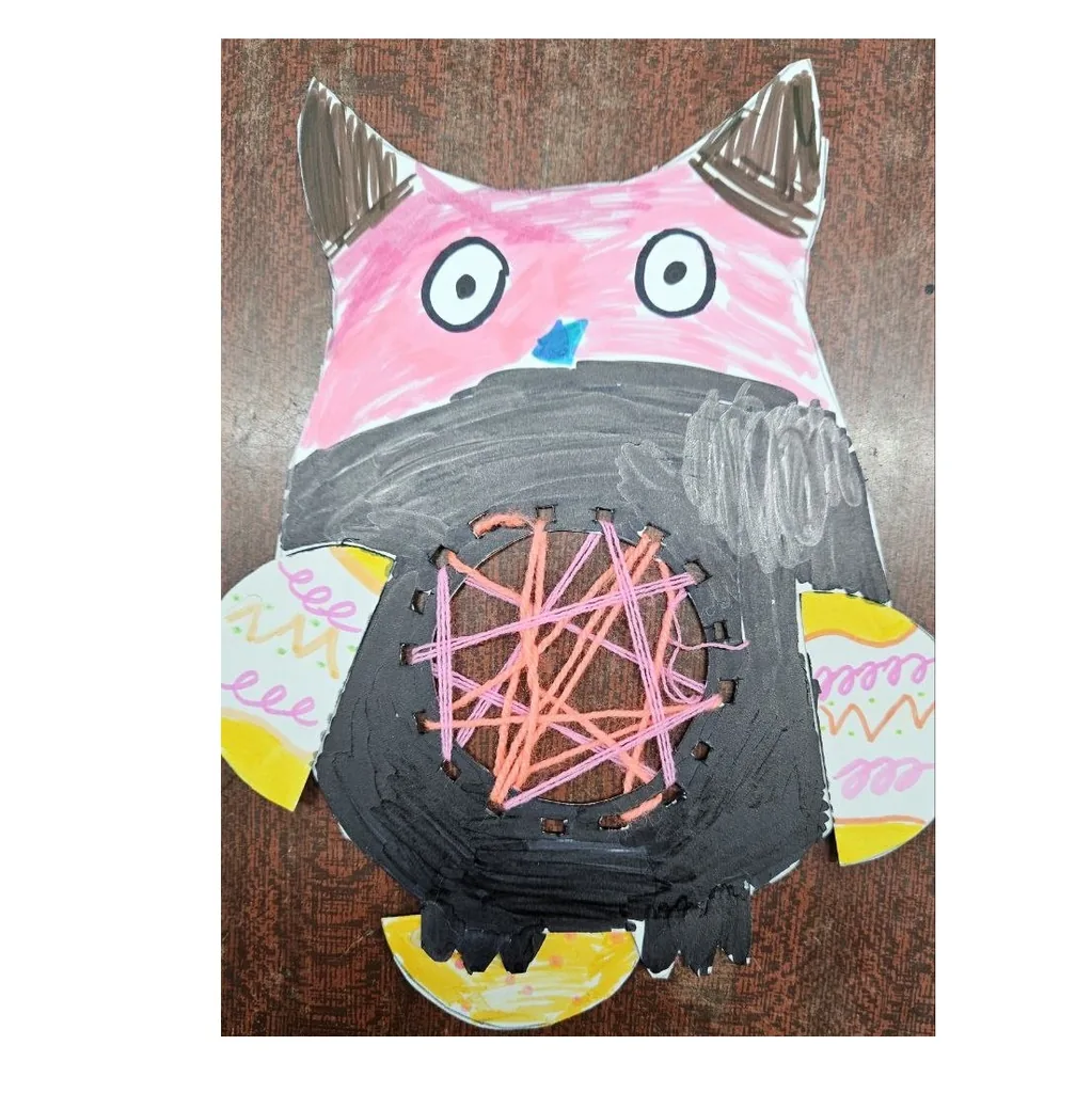 Мастер-класс "Сова в смешанной технике" к Дню рукоделия