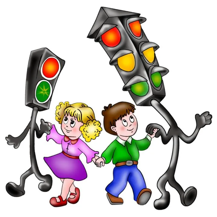 Урок безопасности "Красный, жёлтый и зелёный, или Приключения весёлого Светофора"