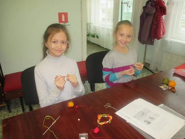 Яркий браслет «Осенний букет»